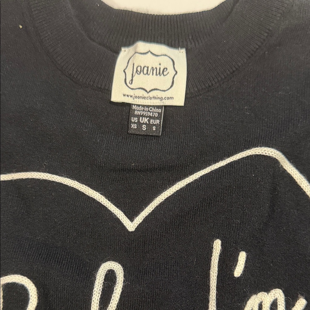 Joanie Black Women's Crew Neck Sweater